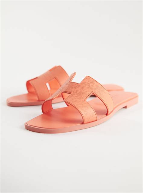 orange joey hermes|Oran sandal .